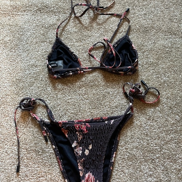 TRIANGL Brown Floral Bikini - Picture 11 of 11